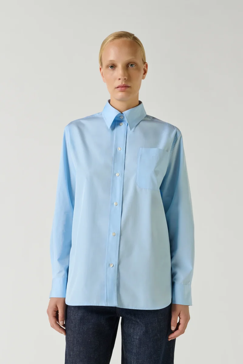 CHEMISE SAPHIR BLEUE – Image 2