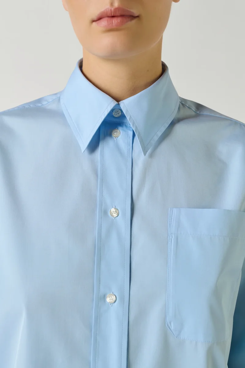 CHEMISE SAPHIR BLEUE – Image 5