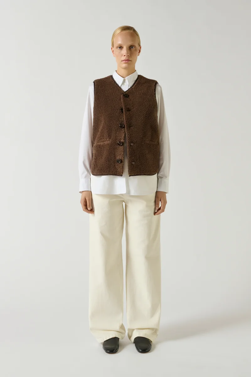 BLOUSON FUSIL MARRON – Image 3