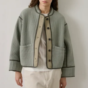 VESTE PATCHOULI VERTE