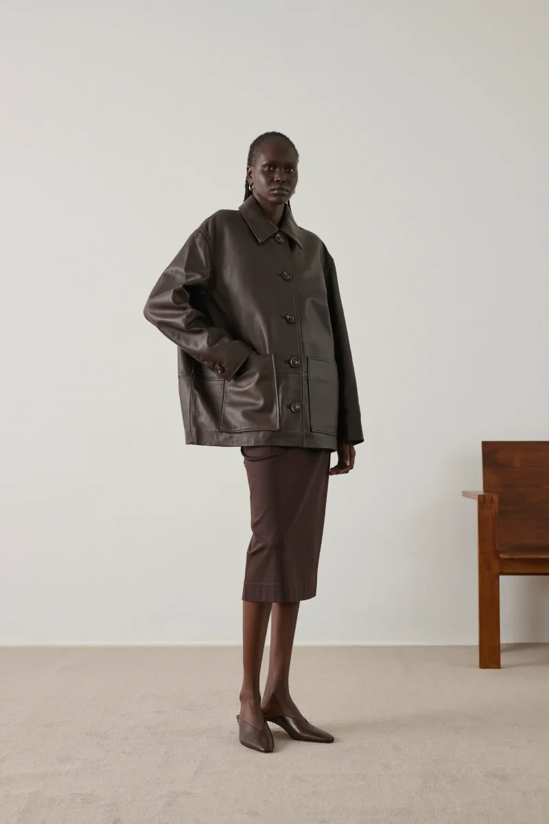VESTE VINCENZO MARRON – Image 2