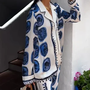 Ensemble Chic | Imprimé Artistique | Léger et Confortable