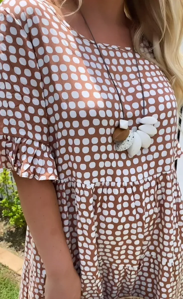 Women's Midi Dress | Cotton | Printed and Lightweight – Image 6