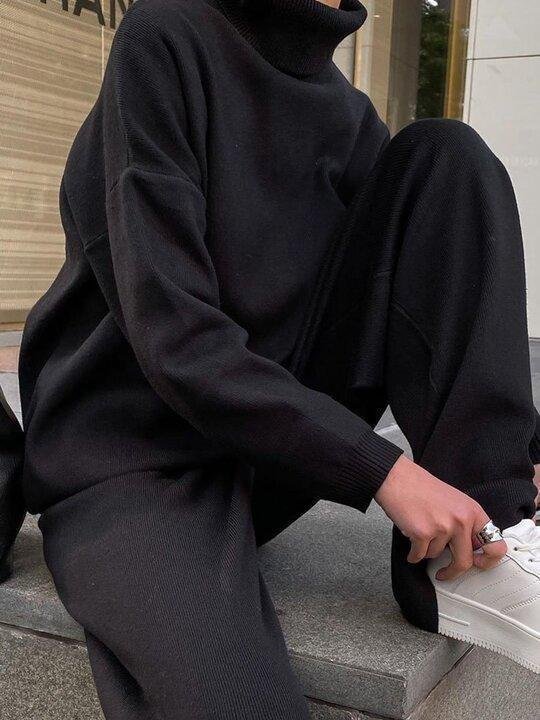 Ensemble Loungewear | Coton | Confort Décontracté et Élégance Minimaliste – Image 6