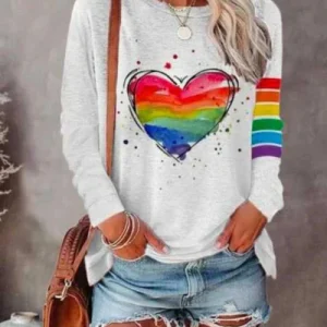 Pull Imprimé Pour Femme | Chaud