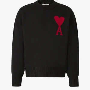 Alex - Pull Noir en Laine | Élégant | Chaleur et Style