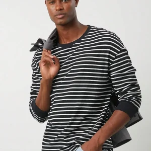 Gabriel - T-Shirt Manches Longues Rayé | Coton | Décontracté & Tendance