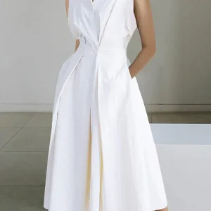 Robe Chemise Urbain Pour Femme | Maxi