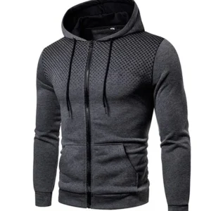 Collin | Sweat à Capuche Athlétique Pour Hommes | Fermeture à éclair