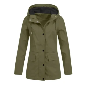 Jillian | Manteau Imperméable Pour Femme | Court