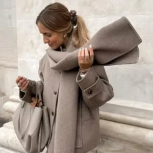Manteau Surdimensionné Pour Femme | Court