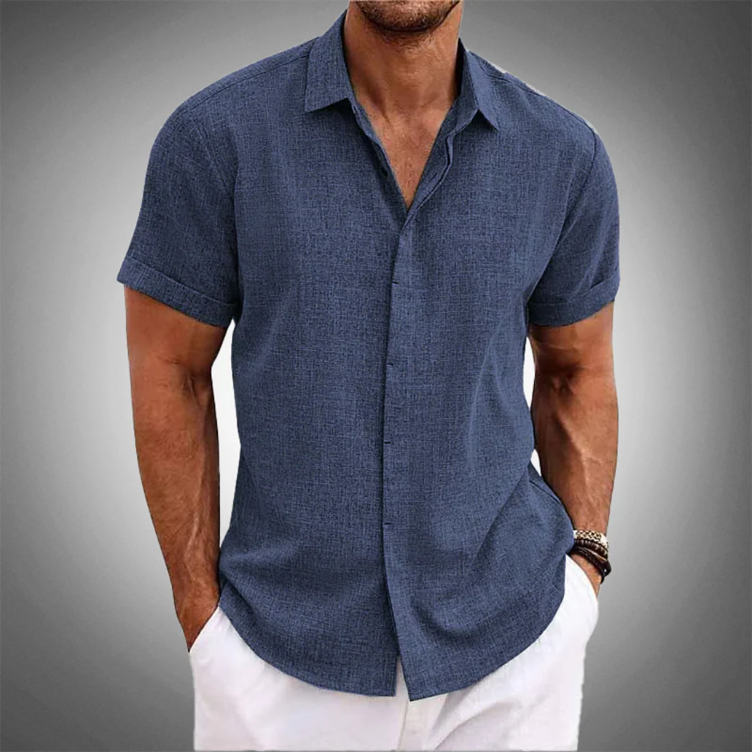 Chemise Décontracté Pour Hommes | Manche Court – Image 5