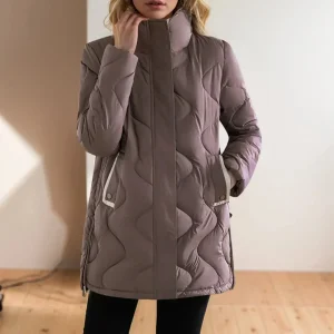 Doudoune Col Montant Pour Femme | Hiver