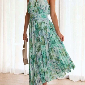 Robe Fleurie Charmant Pour Femme | Maxi