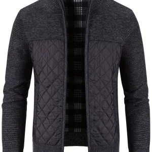 Aksel | Cardigan Chaud Pour Hommes | Fermeture éclair