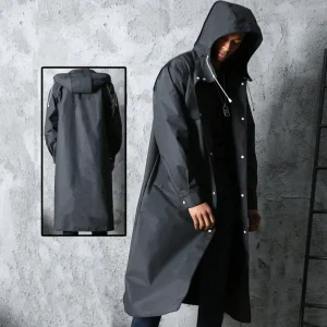 Manteau Imperméable Pour Hommes | Longue