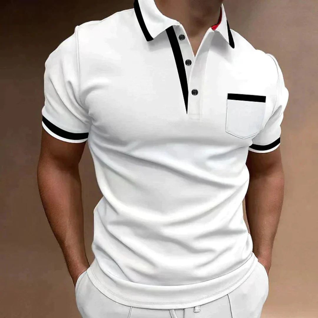 Polo Classique Pour Hommes | Manche Courte – Image 2