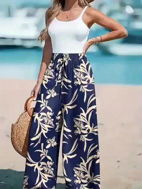 Pantalon Large Imprimé Floral | Léger et Estival – Image 5