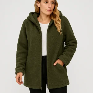Veste Polaire à Capuche | Chaude, Douce et Décontractée