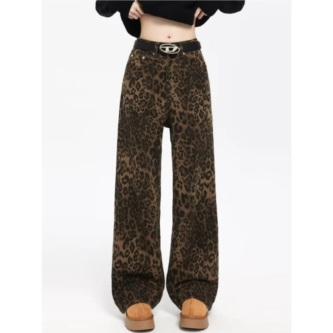 Pantalon Large Léopard | Coton | Confort Tendance et Original – Image 3