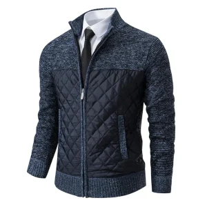 Cardigan Fermeture Éclair Pour Hommes | Chaud
