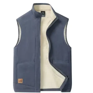 Veste Doublé Pour Hommes | Fermeture Éclair