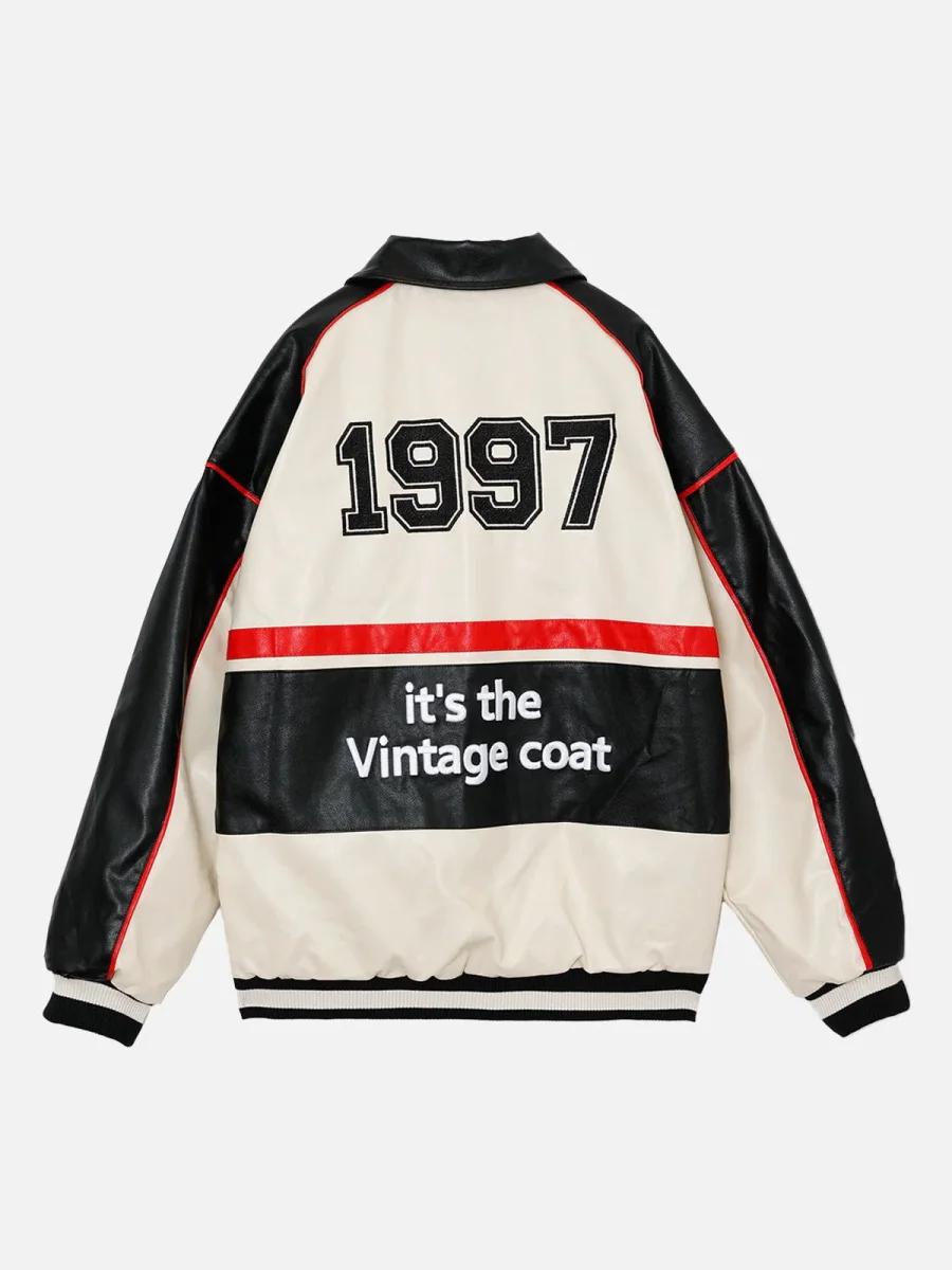 Vintage Racing Embroidered Jacket | Attitude Street et Esprit Rétro – Image 3