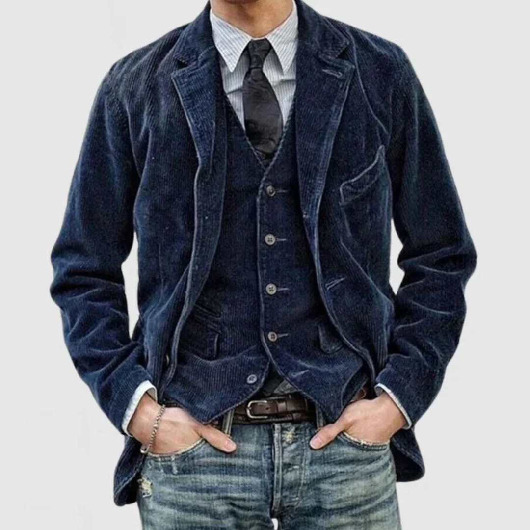 Manuel | Blazer Vintage Pour Hommes – Image 3