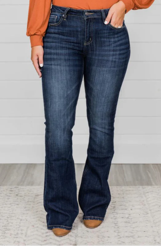 Jean Bootcut | Coton | Taille Mi-Haute et Coupe Flatteuse – Image 3