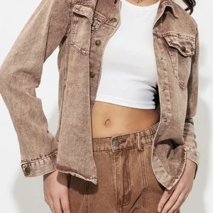 Washed Denim Jacket | Vintage and Casual | Authentic Style