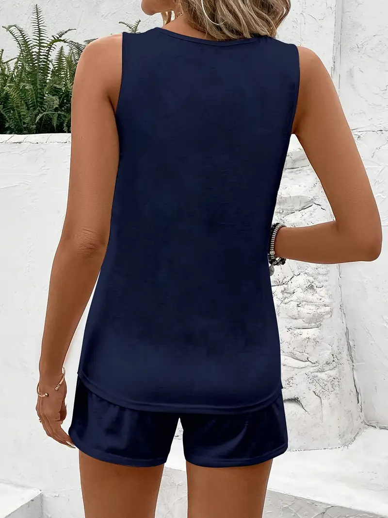 Feather Tank and Short Set | Light and Bohemian – Image 6