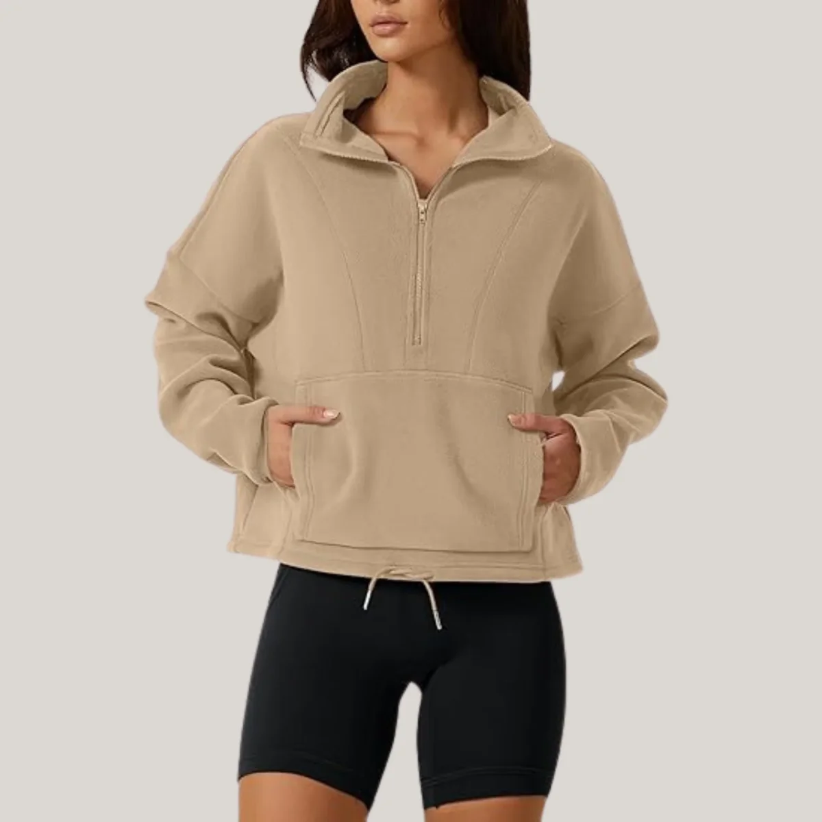 Sweat Polaire Zippé | Oversize & Confort | Style Sport & Cosy – Image 8