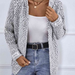 Cardigan Zippé en Maille | Confort & Style | Tendance Décontractée