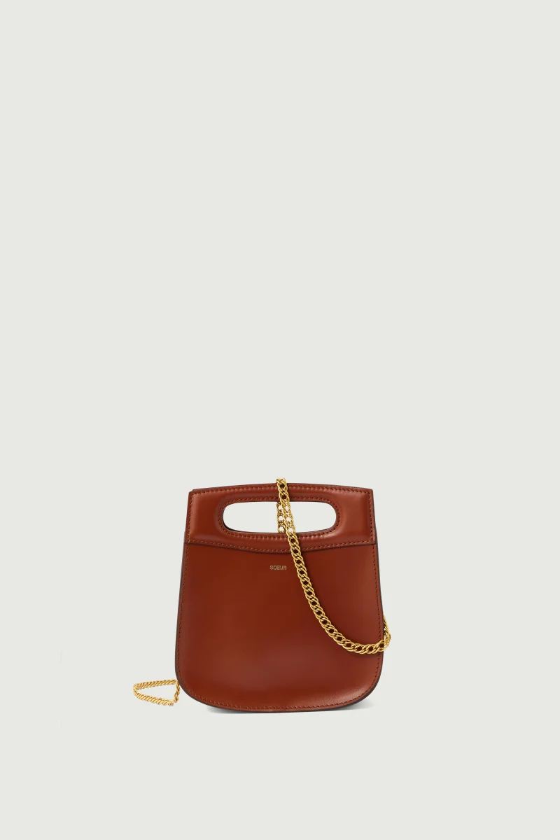SAC CHERI MINI MARRON