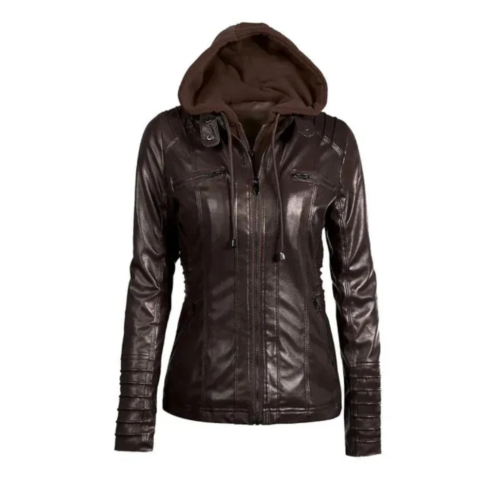 Veste Fermeture Éclair Pour Femme | Court – Image 8