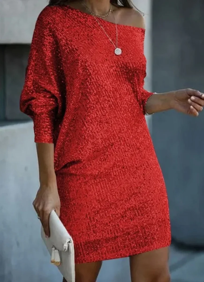 Robe à Paillettes Rayonnant Pour Femme | Mini – Image 5