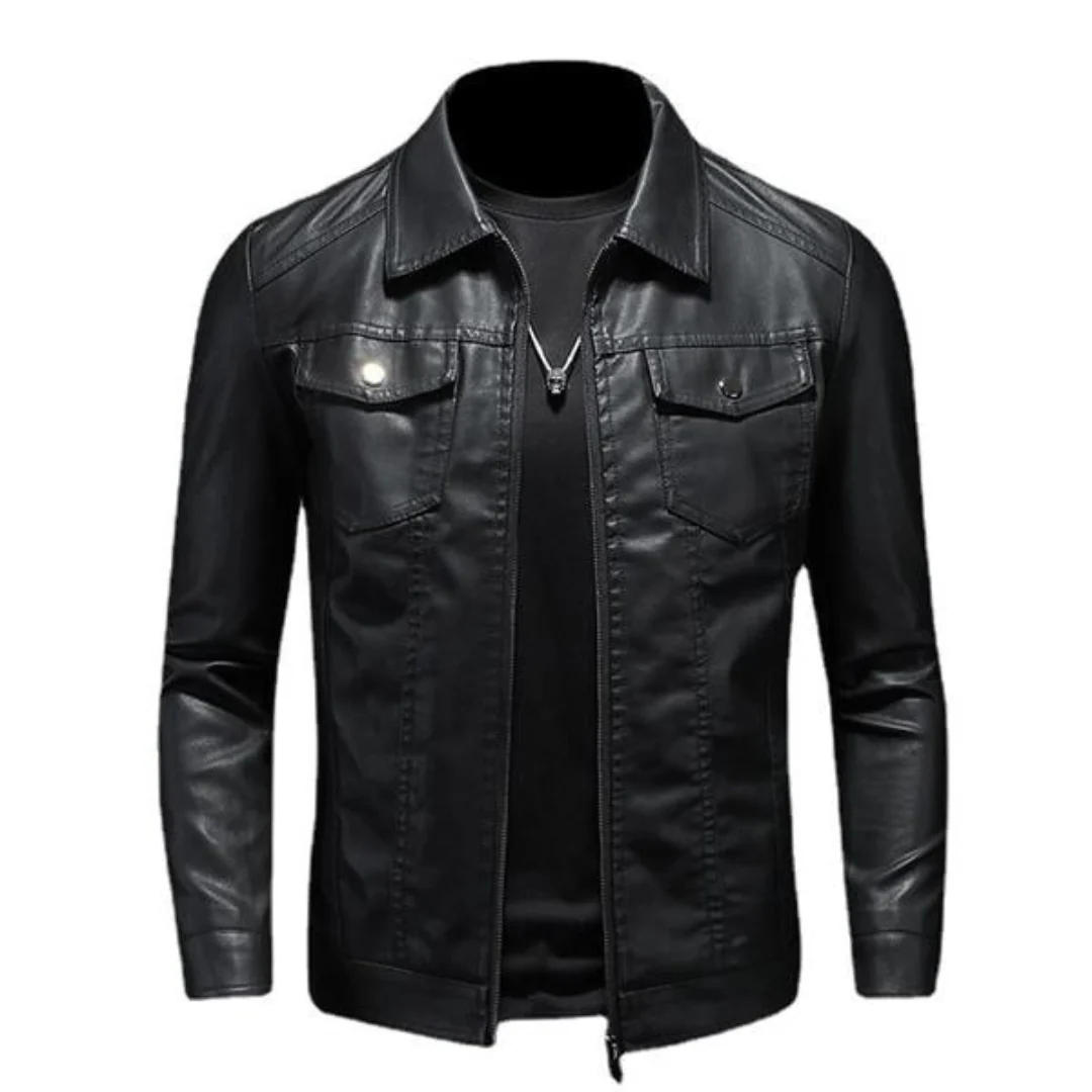 Théodore | Veste Motards Pour Hommes | Imperméable – Image 2