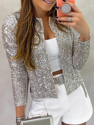 Veste Chatoiement Pour Femme | Court – Image 4