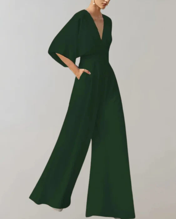 Combinaison Elégant Col en V Profond Pour Femme – Image 8