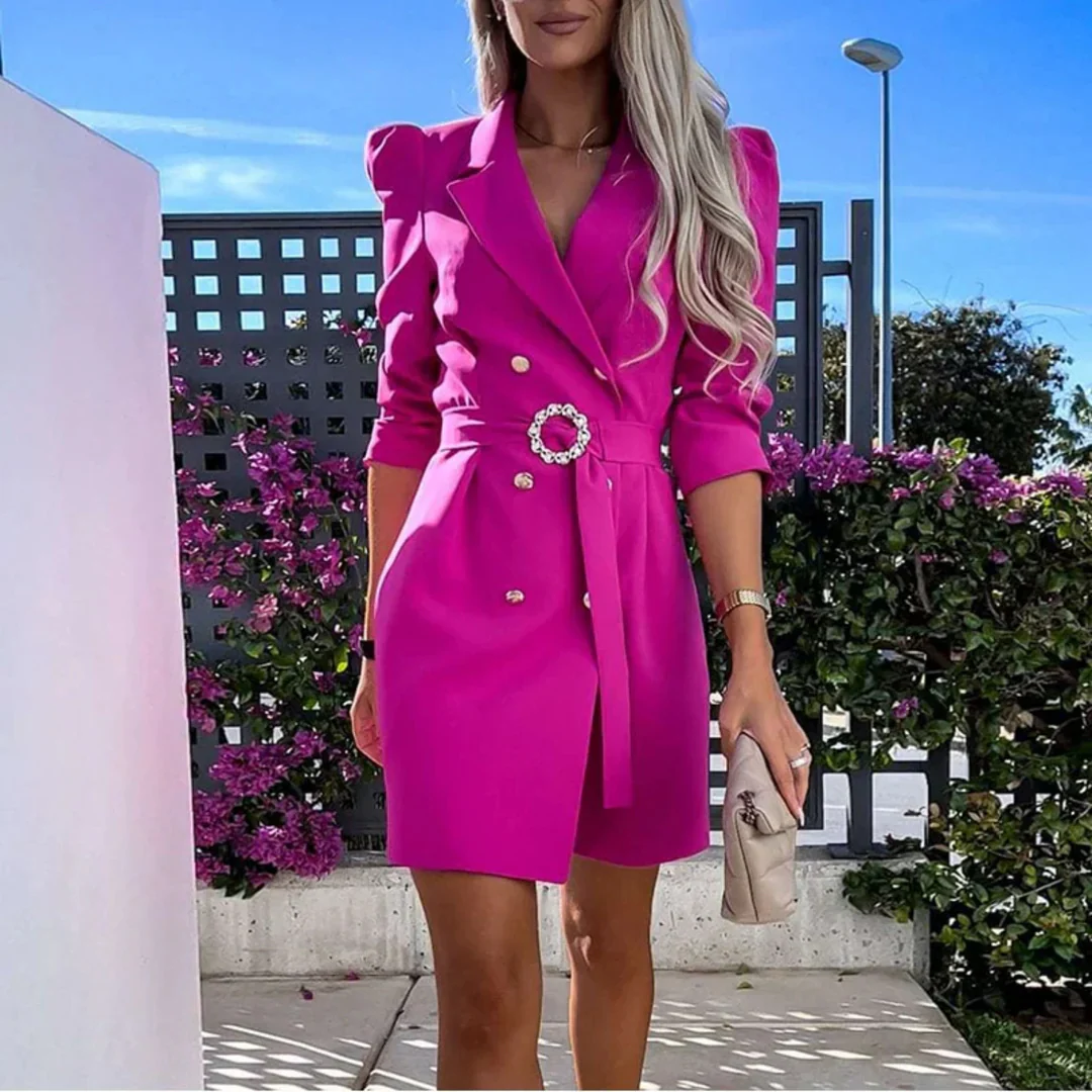 Robe Blazer Silhouette Moulante Pour Femme | Mini – Image 4