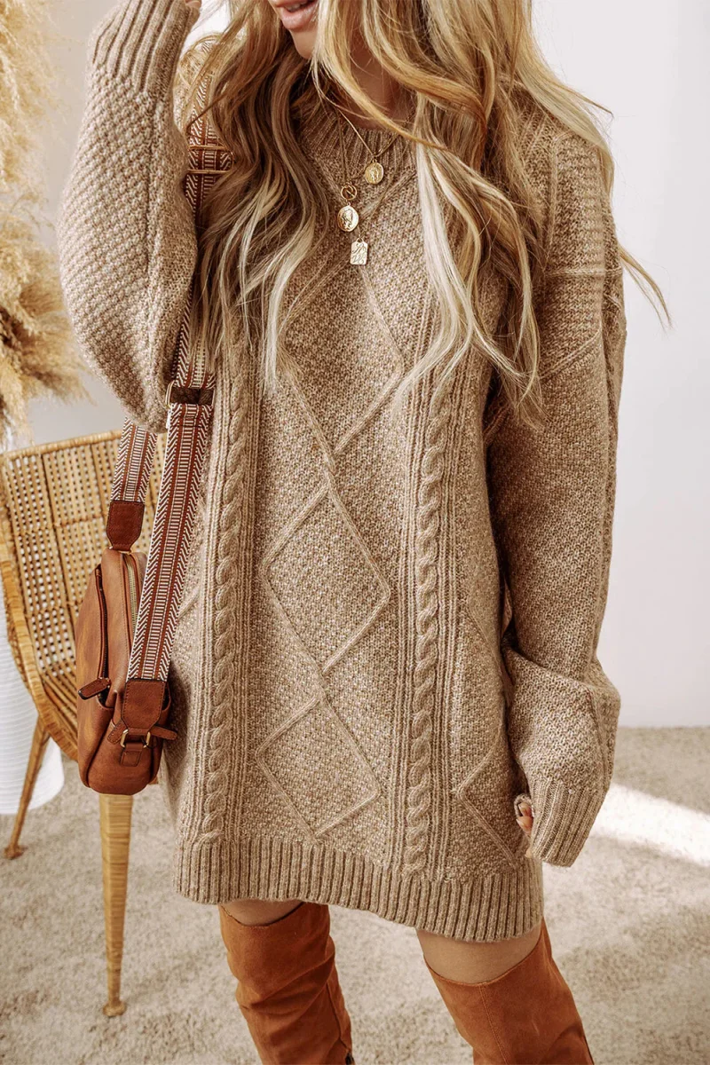 Robe en Tricot Pull Pour Femme | Mini – Image 4