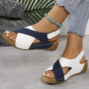 Scratch Compensated Sandals | Two-tone | Comfort Summer