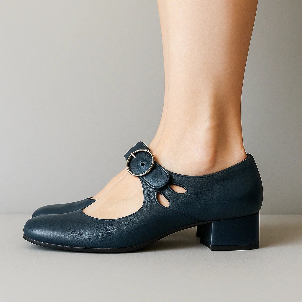 Chaussures Babies Femme | Talon Bas & Bride | Élégantes & Confortables – Image 9