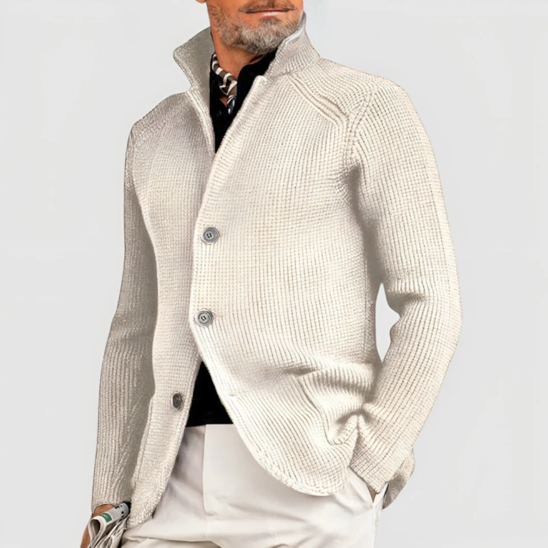 Cardigan Chaud Pour Hommes | Col Montant – Image 5