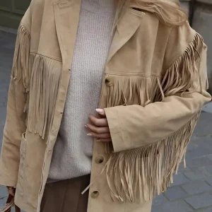 Fringed Jacket Western Style | Esprit Décontracté et Tendance Vintage