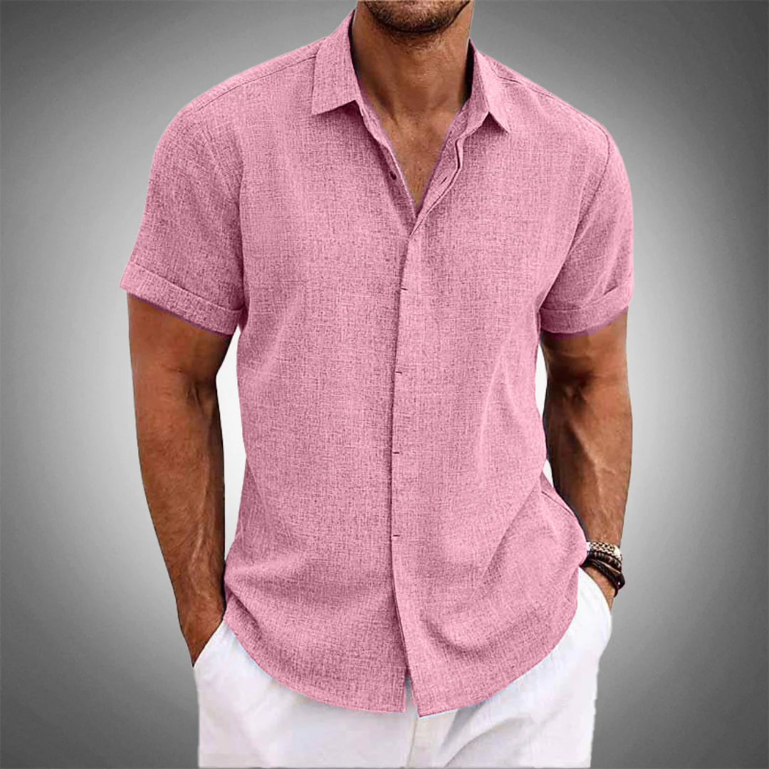 Chemise Décontracté Pour Hommes | Manche Court – Image 7