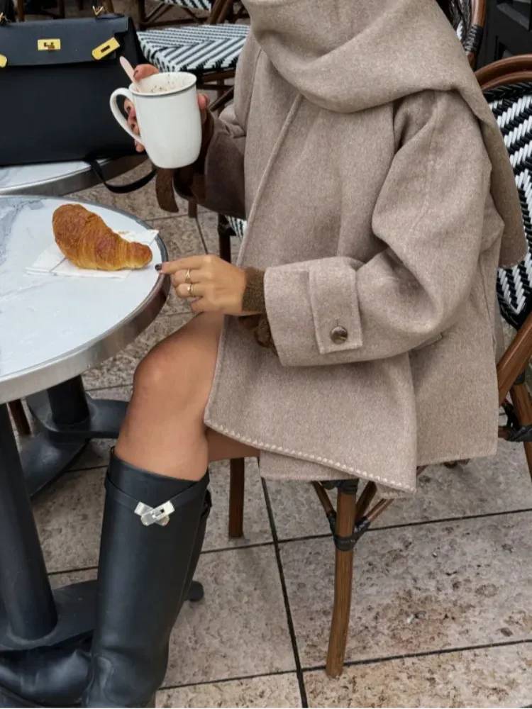 Manteau Surdimensionné Pour Femme | Court – Image 6