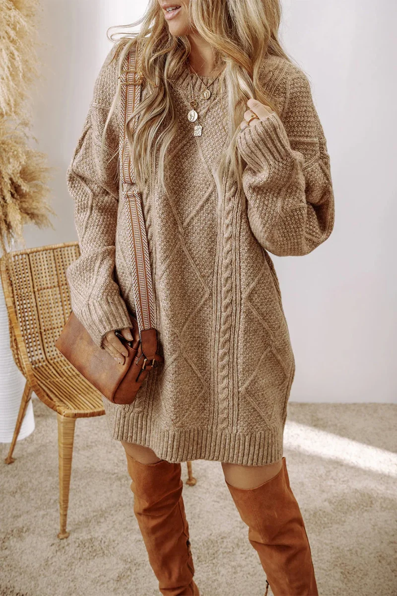 Robe en Tricot Pull Pour Femme | Mini – Image 6