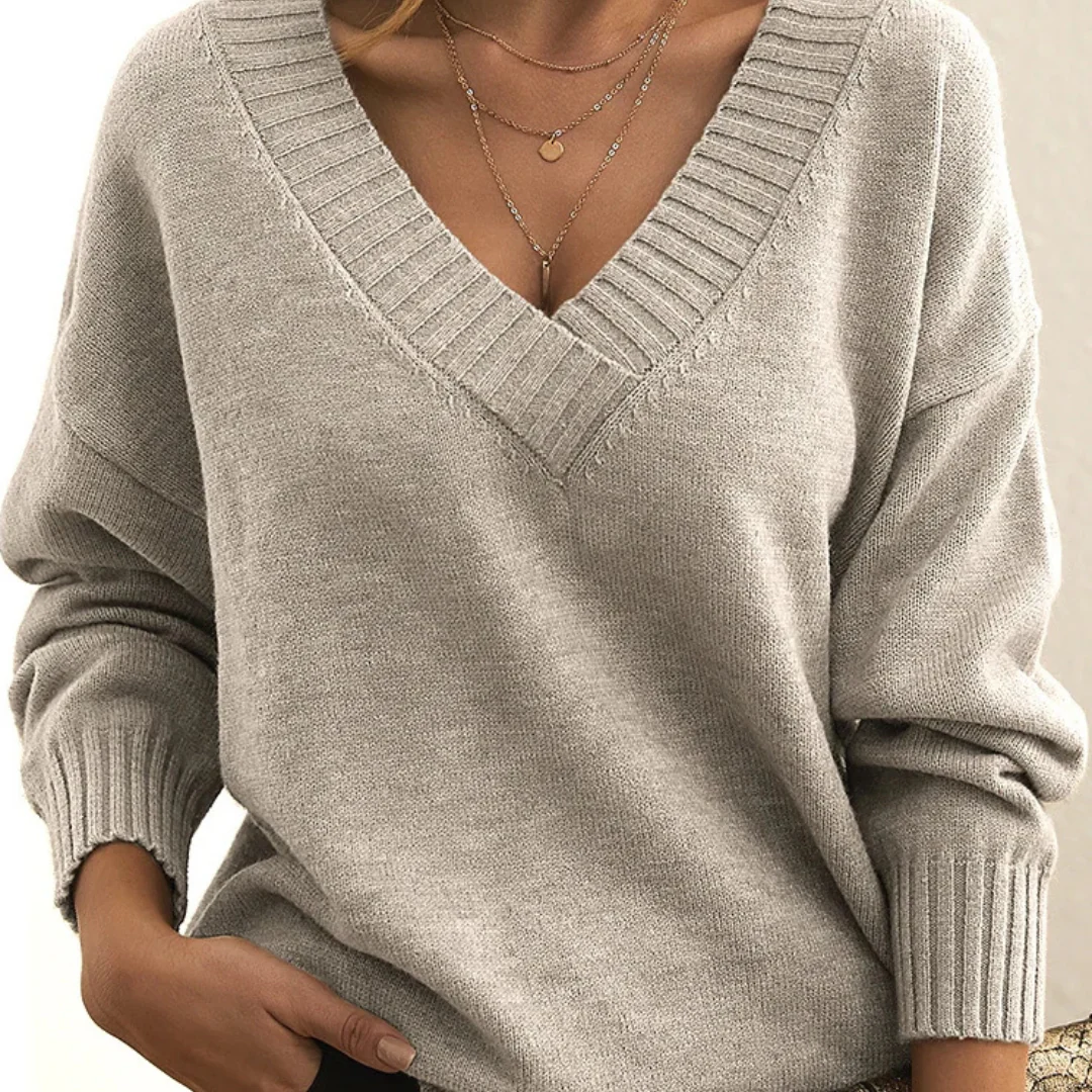 Pull Sans Restriction Pour Femme | Col en V – Image 5