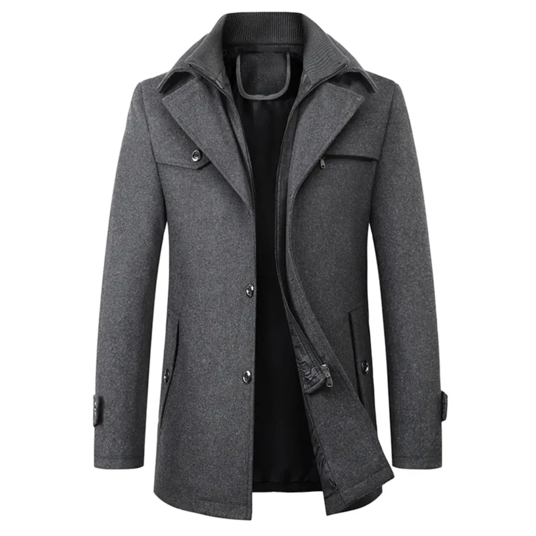Manteau Elégant Pour Hommes – Image 4